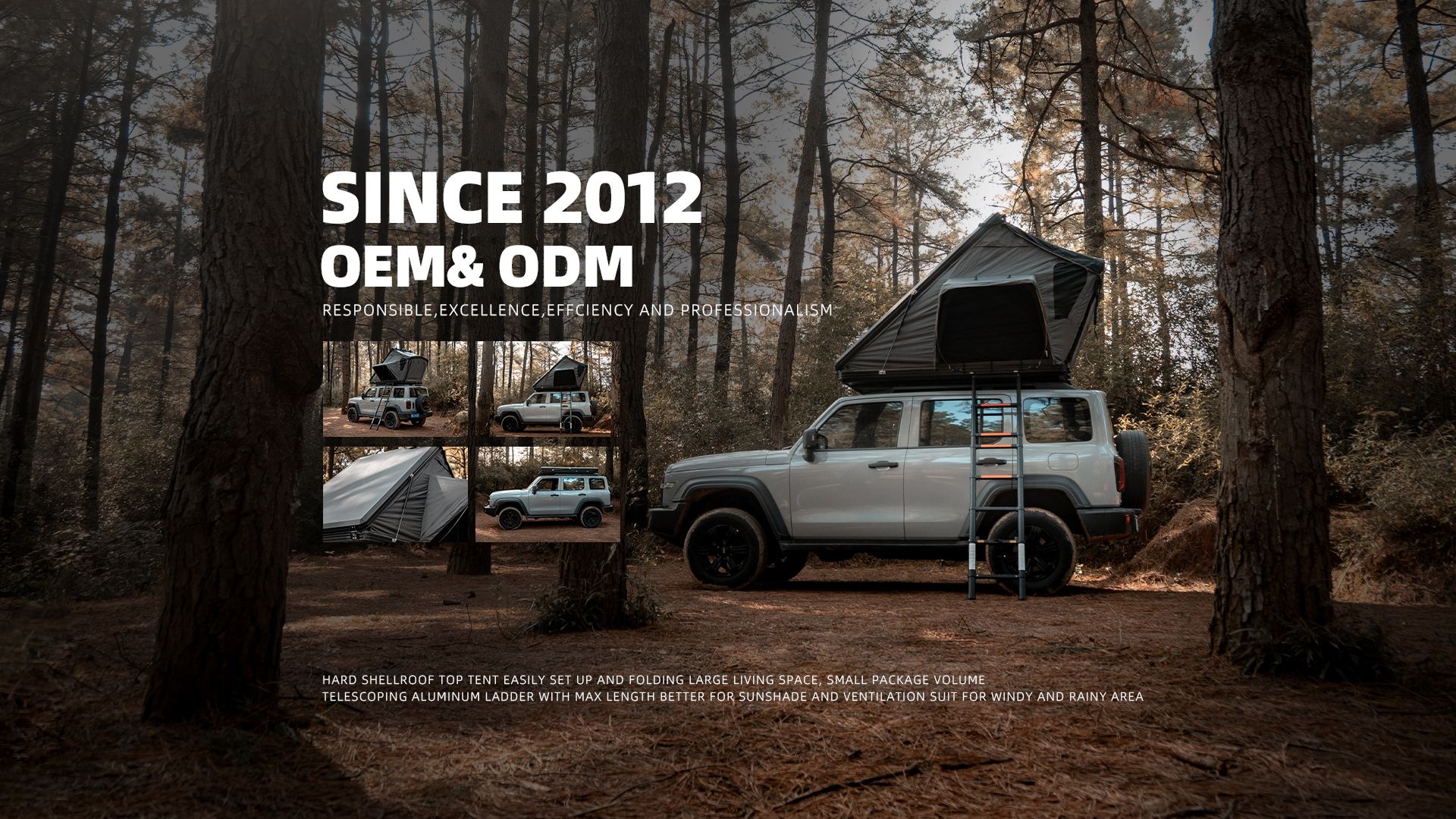 Aluminium Triangle Roof Top Tent