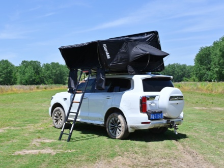 ABS Hard Shell Quick-Opening Roof Tent For SUV