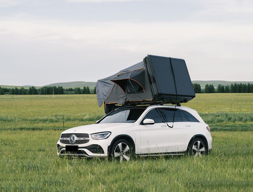 Aluminum Hardshell Side Pop Up Roof Top Tent XL