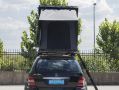 Lightweight triangle aluminum shell roof tent