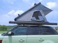 Aluminum hardtop rooftop tent