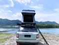 Aluminum hardtop rooftop tent