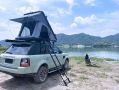 Aluminum hardtop rooftop tent